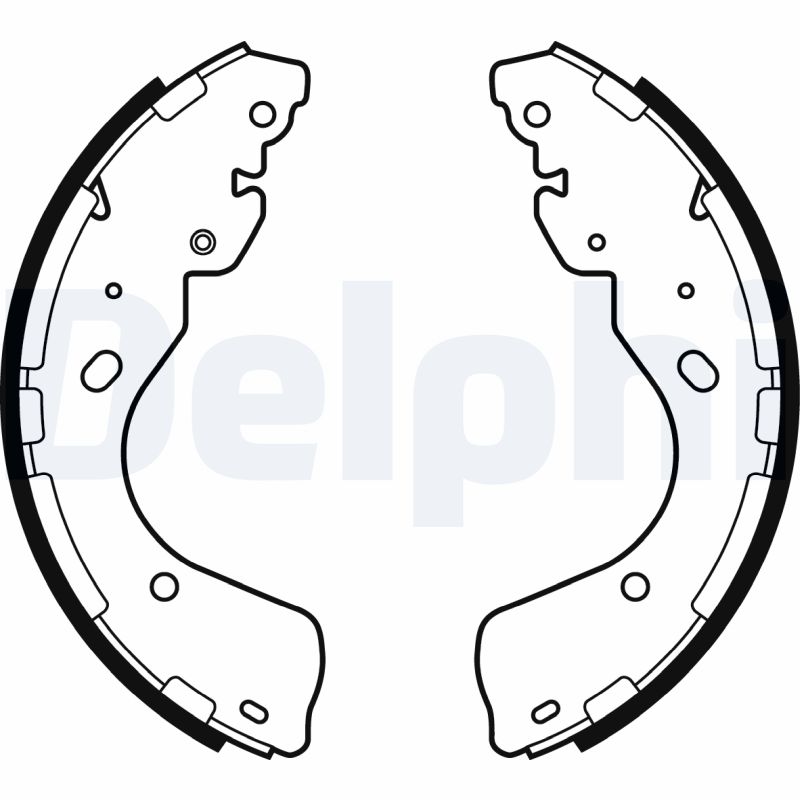 Brake Shoe Set (Rear axle)  Art. LS2080