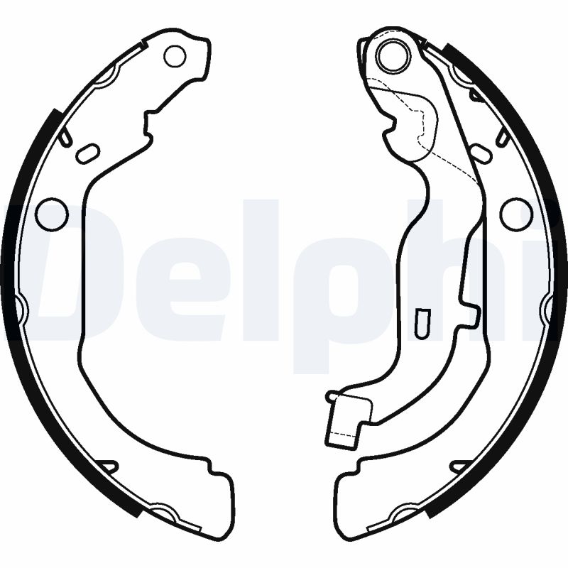 Brake Shoe Set (Rear axle)  Art. LS2127