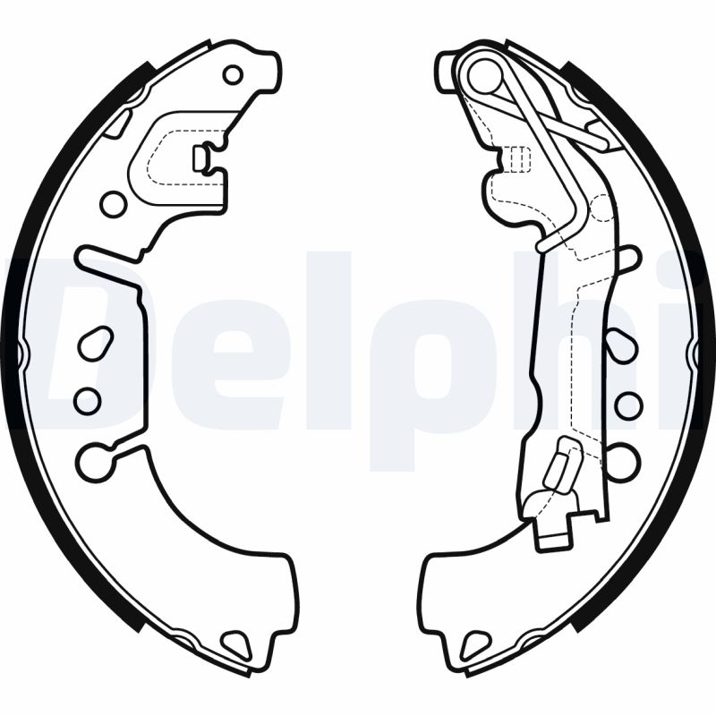 Brake Shoe Set, parking brake (Rear axle)  Art. LS2135