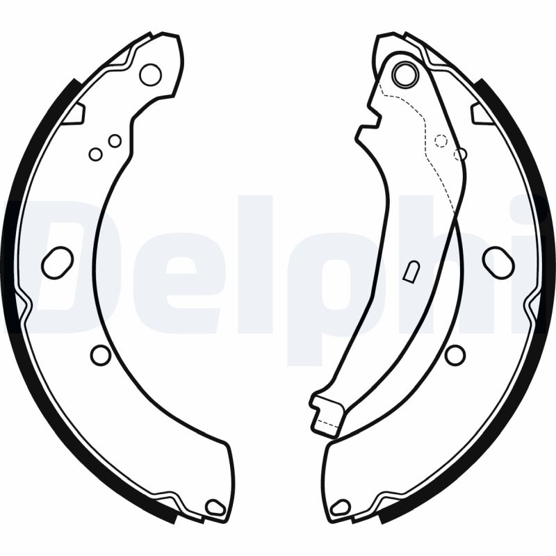 Brake Shoe Set (Rear axle)  Art. LS2136