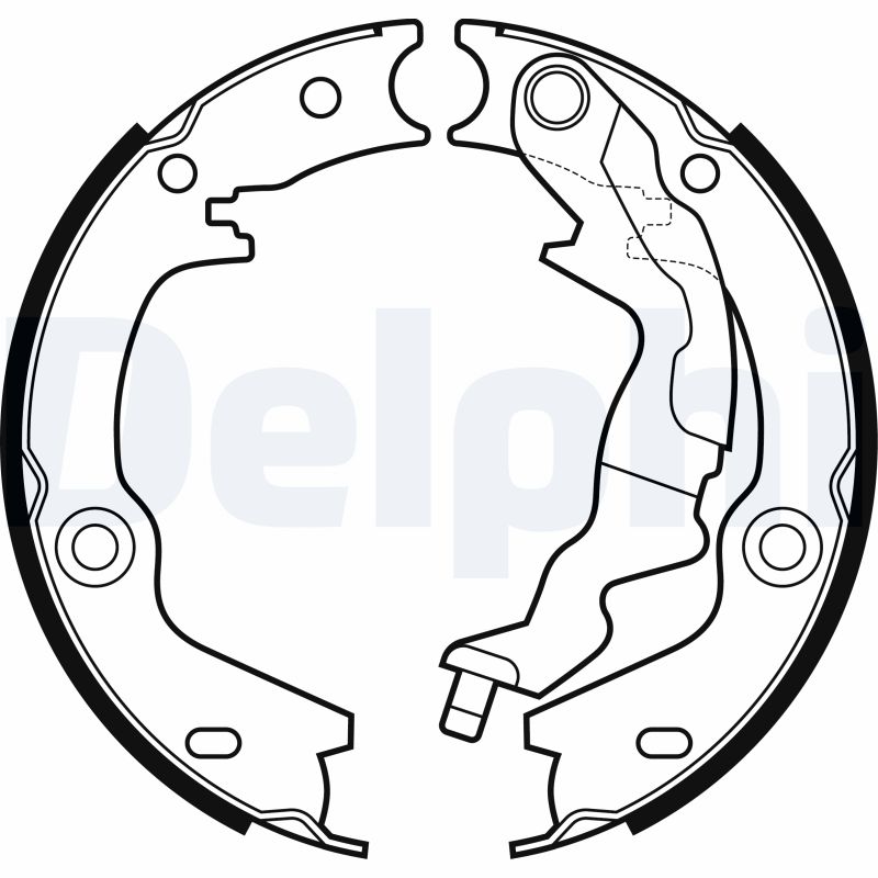 Brake Shoe Set, parking brake  Art. LS2161