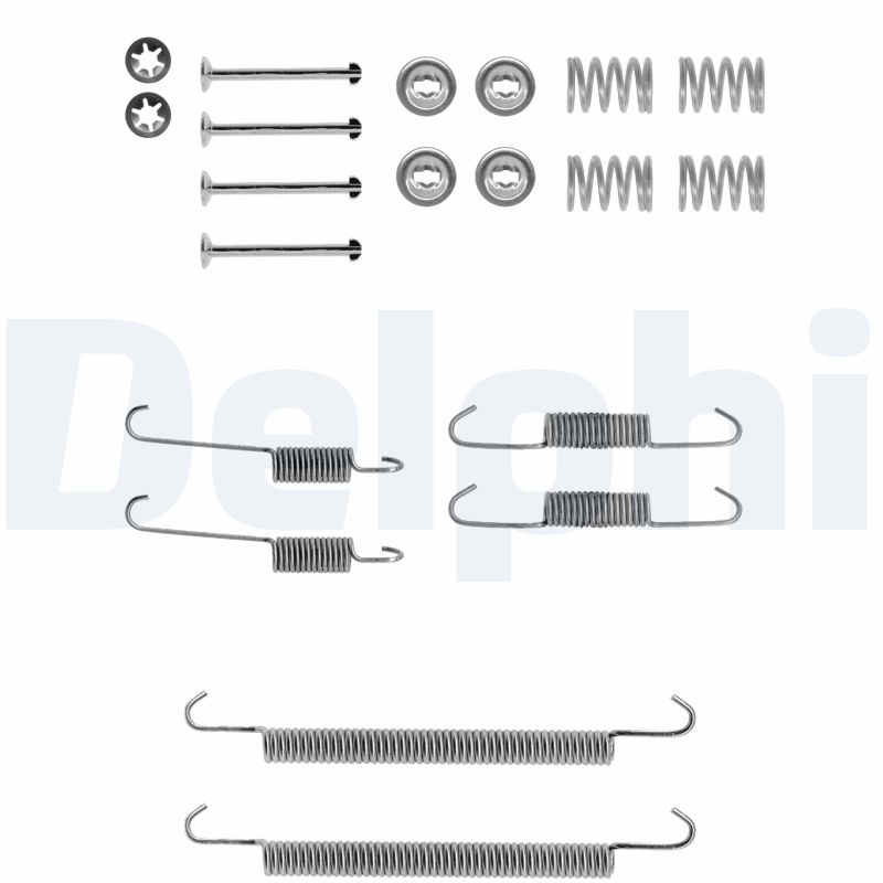 Accessory Kit, brake shoes (Rear axle, both sides)  Art. LY1132