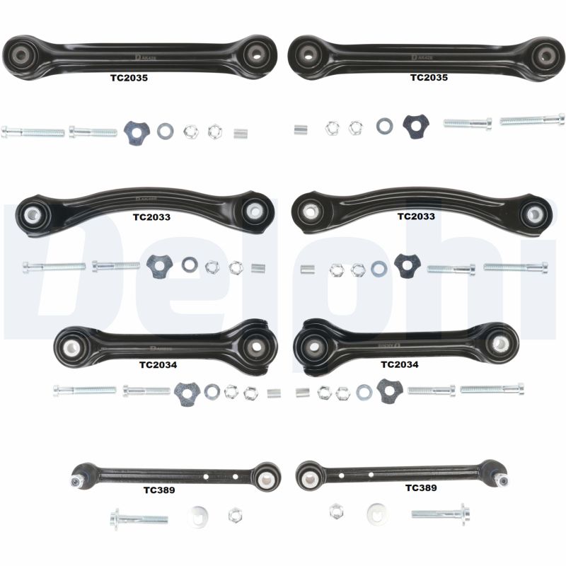 Repair Kit, control arm (Rear axle)  Art. TC1600KIT