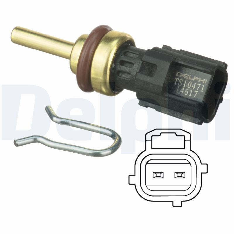 Sensor, coolant temperature (2)  Art. TS10471