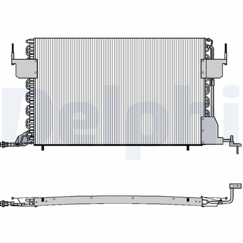 Condenser, air conditioning  Art. TSP0225021