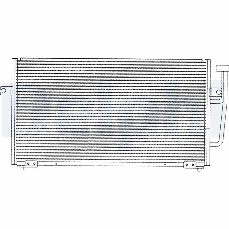 Condenser, air conditioning  Art. TSP0225143