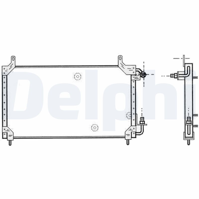 Condenser, air conditioning  Art. TSP0225413