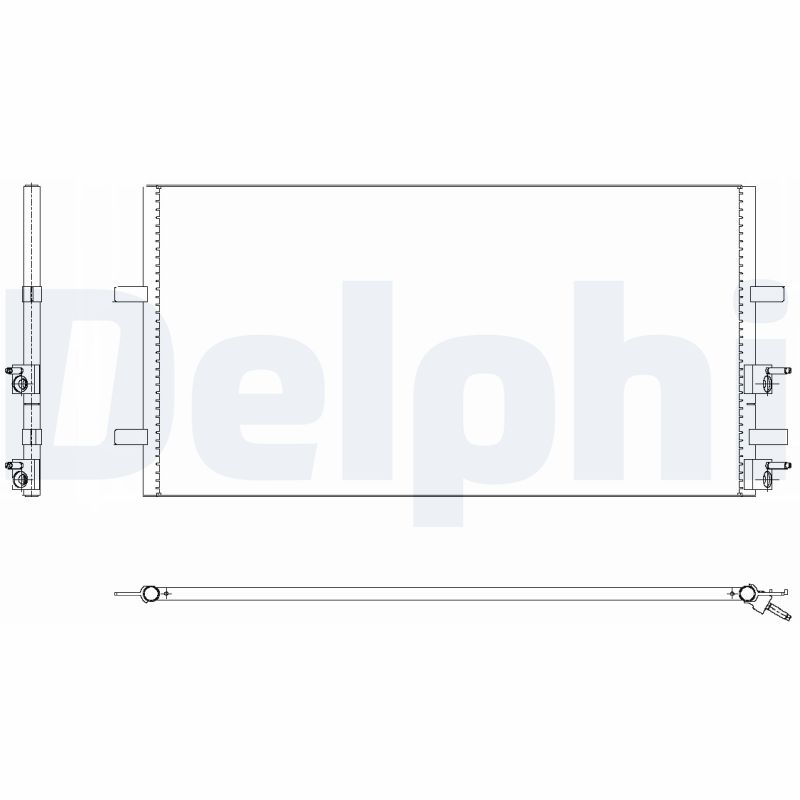 Condenser, air conditioning  Art. TSP0225640