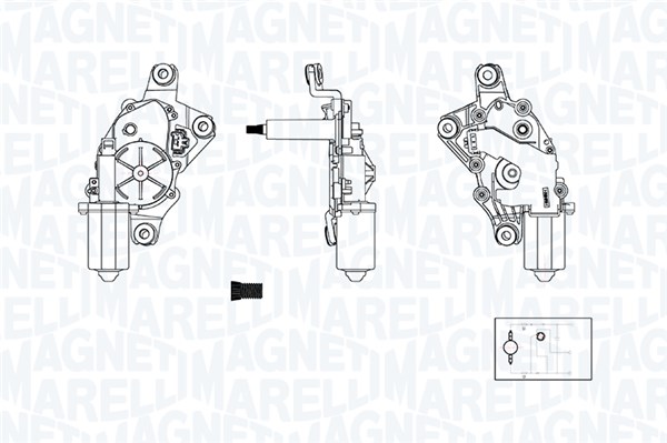 Wiper Motor  Art. 064377000010