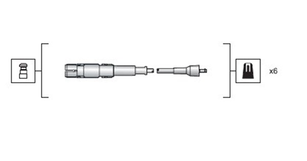 Ignition Cable Kit  Art. 941318111149