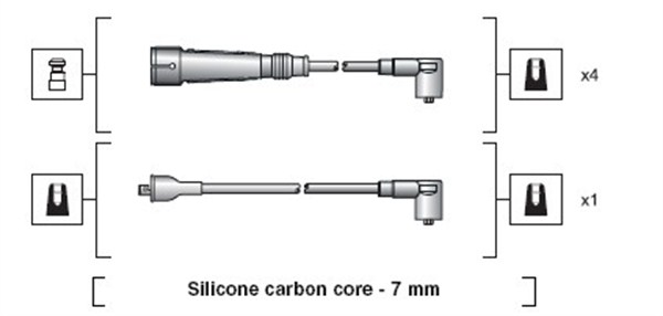 Ignition Cable Kit  Art. 941318111155