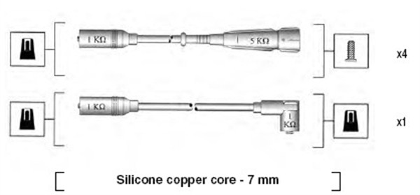 Ignition Cable Kit  Art. 941055040529