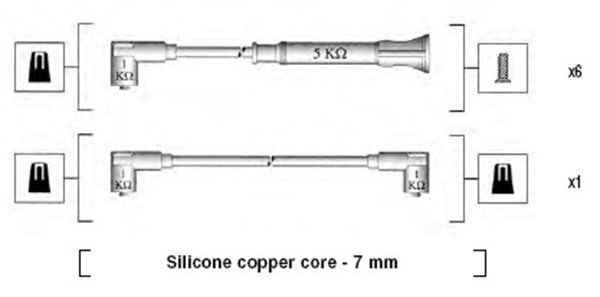 Ignition Cable Kit (From Poland to distributor)  Art. 941075040546