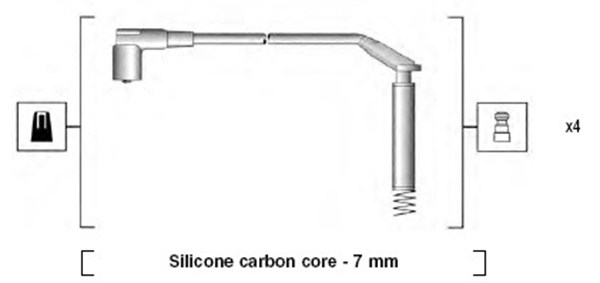 Ignition Cable Kit (Fuel line)  Art. 941125190673