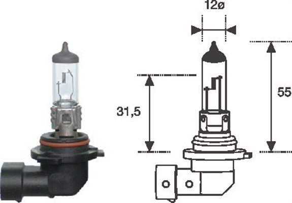 Bulb, high beam (HB4)  Art. 002577300000