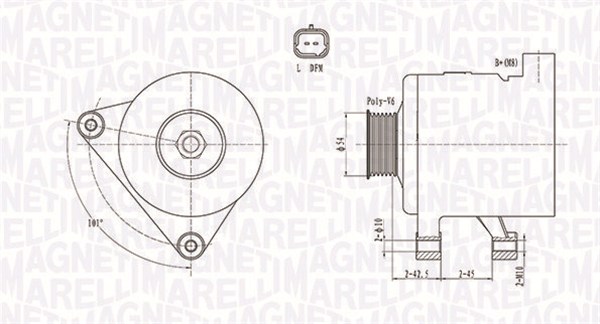 Alternator  Art. 063731498010