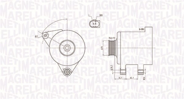 Alternator  Art. 063731546010