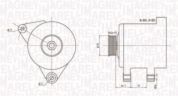 Alternator  Art. 063731747010