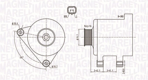 Alternator  Art. 063731761010