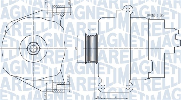 Alternator  Art. 063731766010