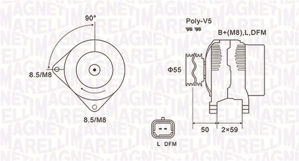 Alternator  Art. 063731823010