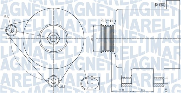 Alternator  Art. 063731910010