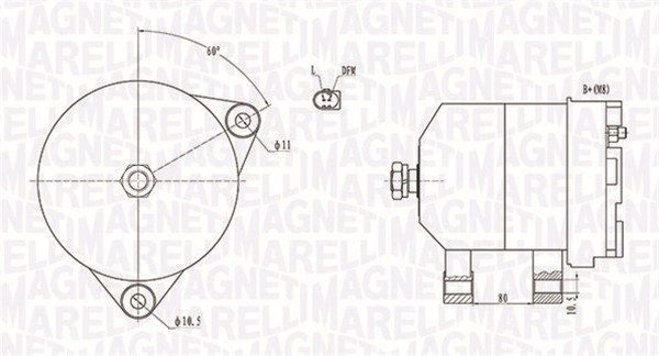 Alternator  Art. 063731913010