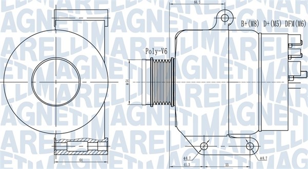 Alternator  Art. 063731935010