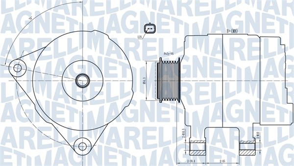 Alternator  Art. 063732033010