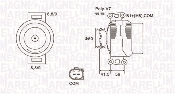 Alternator  Art. 063732108010