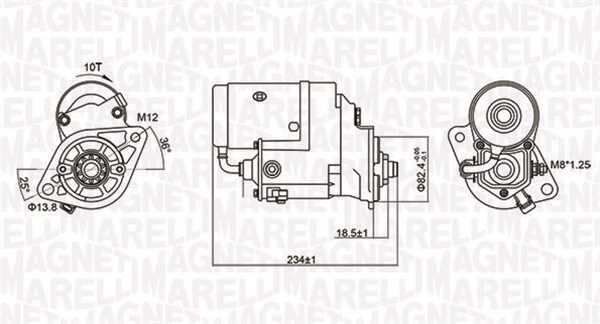 Starter motor  Art. 063721154010