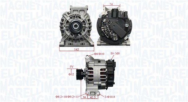 Alternator  Art. 063731875010