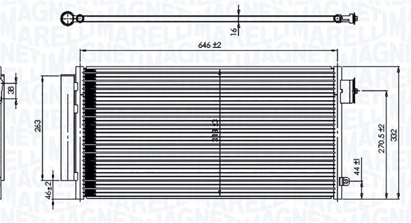 Condenser, air conditioning  Art. 350203791000