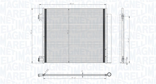 Condenser, air conditioning  Art. 350203832000