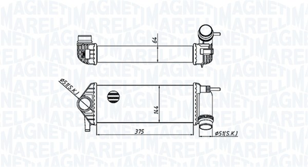 Charge Air Cooler (Gearing)  Art. 351319205510