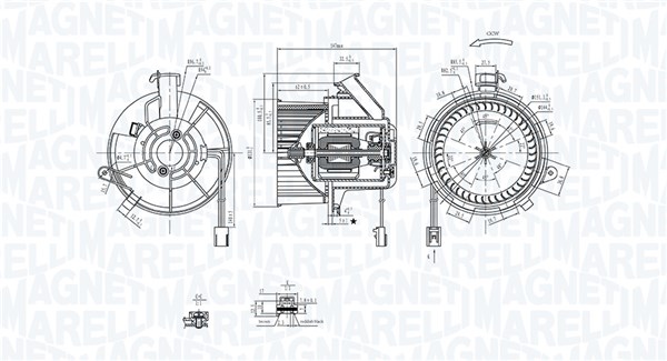 Interior Blower  Art. 069412290010