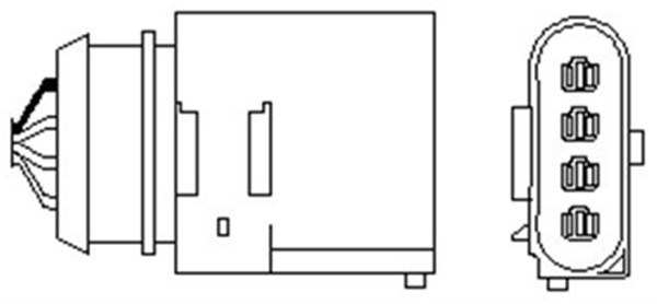 Lambda Sensor (Left)  Art. 466016355076