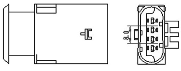 Lambda Sensor (Front axle)  Art. 466016355050