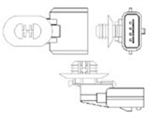 Lambda Sensor (Front axle)  Art. 466016355109