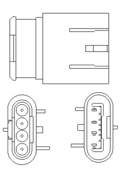 Lambda Sensor (Front axle)  Art. 466016355167