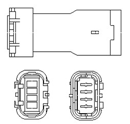 Lambda Sensor (Front axle)  Art. 466016355171