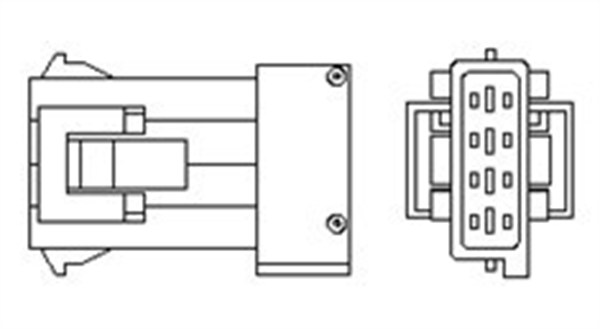 Lambda Sensor (Front and back)  Art. 466016355043