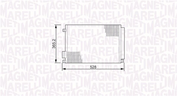 Condenser, air conditioning  Art. 350203497000