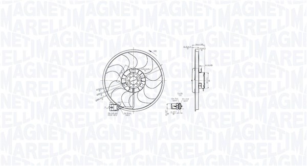 Fan, engine cooling  Art. 069422864010