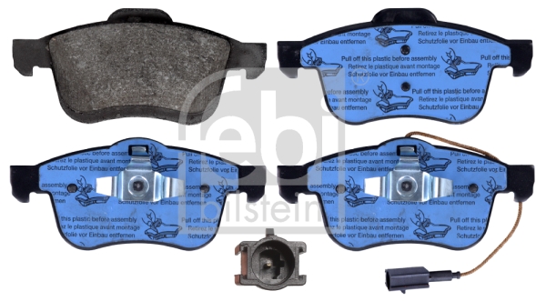 Brake Pad Set, disc brake (Front axle)  Art. 116059