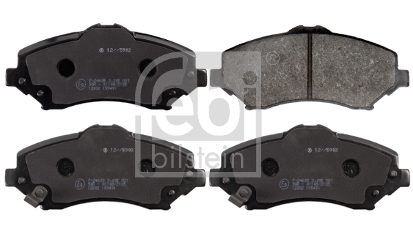 Brake Pad Set, disc brake (Front axle)  Art. 116063