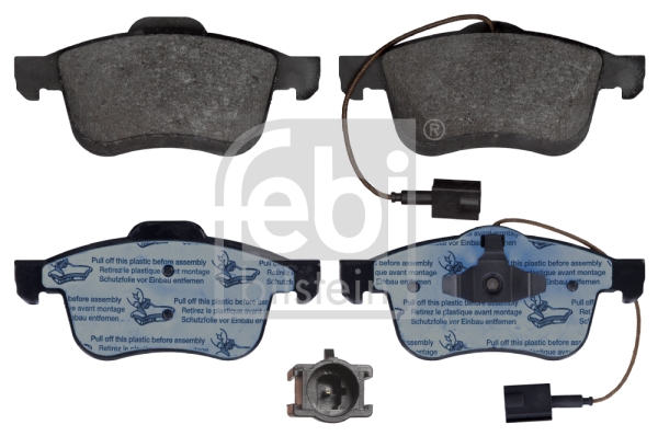 Brake Pad Set, disc brake (Front axle)  Art. 116104