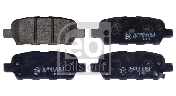 Brake Pad Set, disc brake (Rear axle)  Art. 116198