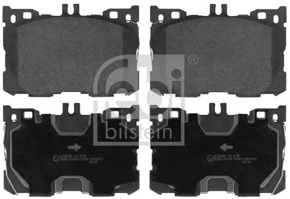 Brake Pad Set, disc brake (Front axle)  Art. 116428