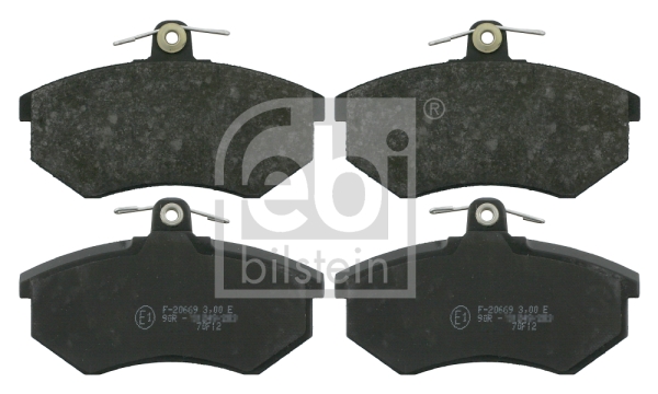 Brake Pad Set, disc brake (Front axle)  Art. 16078